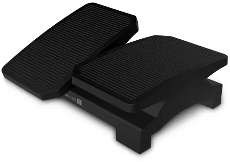 Connect IT FOR HEALTH DoubleLegPad podložka pod nohy čierna / dopredaj
