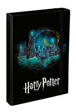 BAAGL Dosky na školské zošity A4 Jumbo Harry Potter / 23x32x5 cm