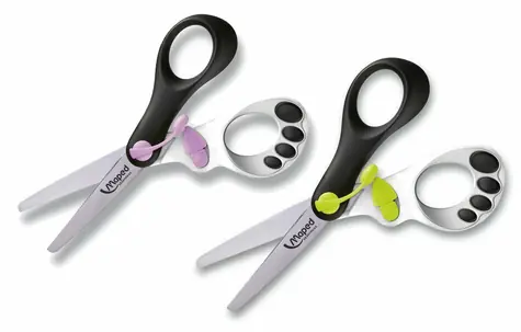 Maped Nožnice s guľatou špičkou Koopy, 13cm - pre pravákov (mix)