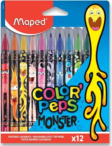 Maped Fixy Color'Peps Monster 12ks