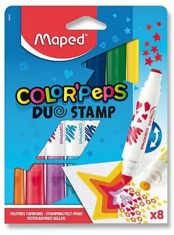 Maped Fixy Color'Peps Duo Stamp 8ks