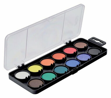 KOH-I-NOOR Vodové farby 12ks O3cm