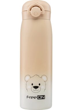 FreeON Termoska nerezová 480 ml - béžová