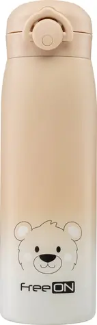 FreeON Termoska nerezová 480 ml - béžová