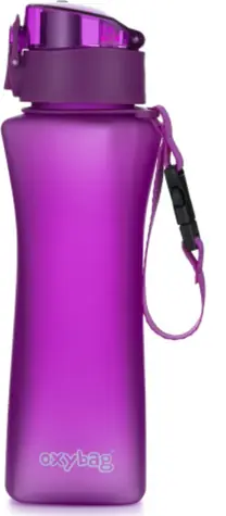 OXYBAG Fľaša na pitie Tritan fialová - matná 550 ml