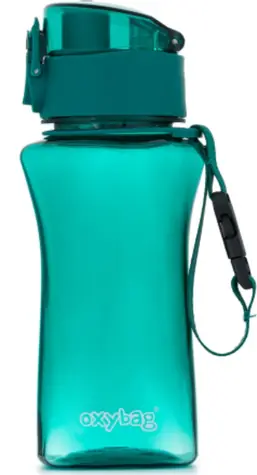 OXYBAG Fľaša na pitie Tritan mintová 400 ml