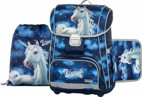 OXYBAG Školský set 3ks Premium Unicorn 1