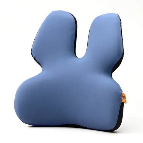 Powerton Bedrová opierka modrá / ergonomická / pamäťová pena