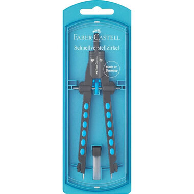 Faber-Castell Factory Kružítko perleťová modrá