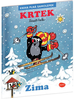 KRTOK a ZIMA | Kniha samolepiek