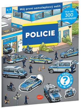 Môj prvý samolepkový zošit - POLÍCIA