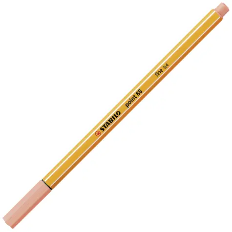 STABILO® point 88 - 8 ks súprava - 8 pastelových farieb