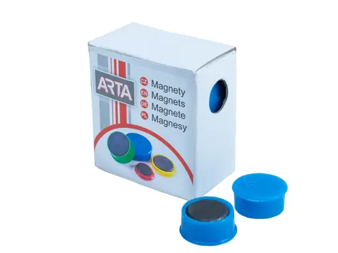 ARTA Magnety priemer 16mm modrej (10ks v balení)