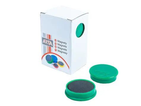 ARTA Magnety priemer 30mm zelené (10ks v balení)