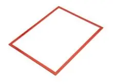 OEM Magnetické vrecko na papier A3 - červená