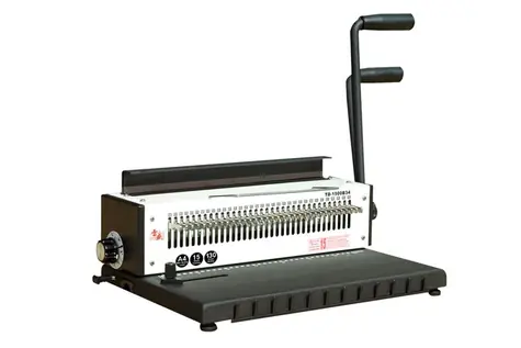 RAYSON TD1500 / Manuálny viazač na drôtenú väzbu / Dieruje až 15 listov 80 g/m2 / viaže až 16 mm tj. 130 listov