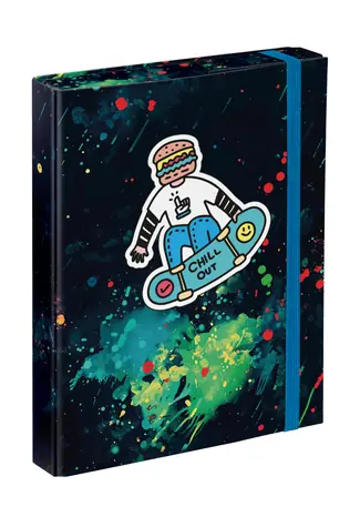BAAGL Dosky na školské zošity A5 Chill / 17 x 23 x 3 cm