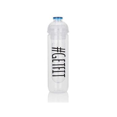 XD Design Fľaša na vodu a ovocie Get Fit 500ml modrá