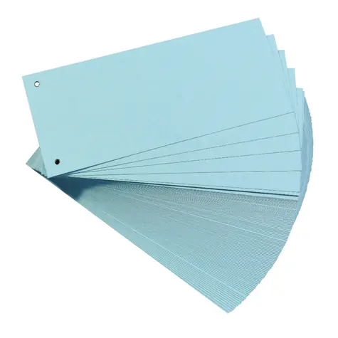 Herlitz Oddeľovacie pásky / 100 ks / modrá