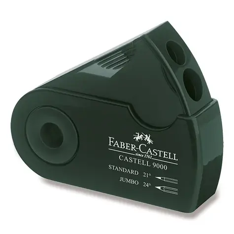 Faber-Castell Orezávatko so zásobníkom / zelená
