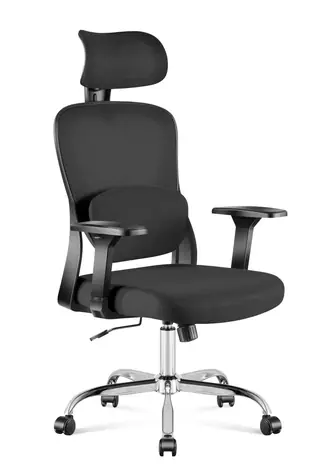 Mark Adler Manager 3.2 čierna / Kancelárske ergonomické kreslo / nosnosť 130 kg