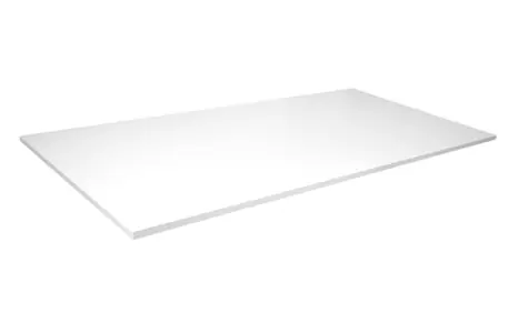 Brateck BR168BL Stolová doska pre výškovo nastaviteľné podnože 1600 x 800 x 25 mm biela