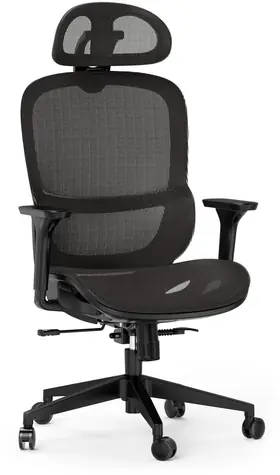 SENSE7 Neyo čierna / Kancelárske ergonomické kreslo / nosnosť 140 kg