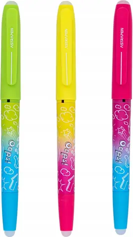 ASTRA OOPS! Gumovacie pero 0.6mm Neon 1ks (mix)