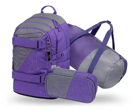 BAAGL SET 3 Skate Dual: batoh, peračník, športová taška GRS