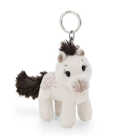 Nici GREEN kľúčenka Pony Mony biely 10 cm
