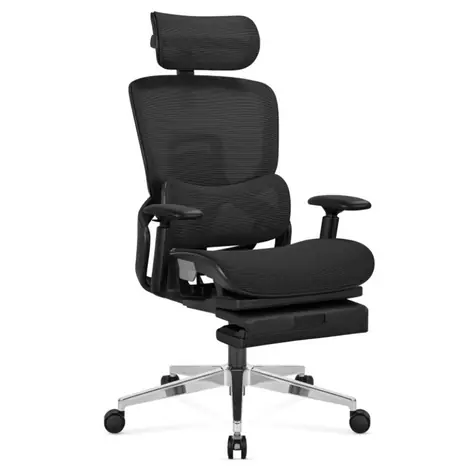Mark Adler Expert 9.3 čierna / Kancelárske ergonomické kreslo / nosnosť 130 kg