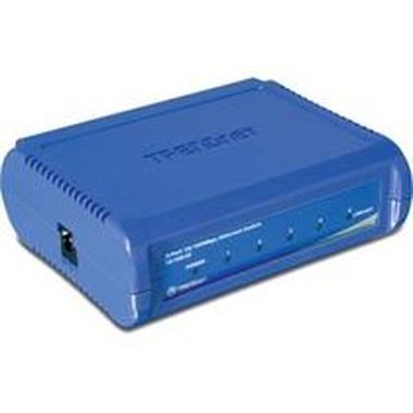 TRENDnet 5port switch 10/100 N-Way Mini - nový dizajn