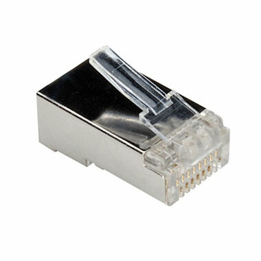PremiumCord konektor RJ45 Cat5E univerzálny, tienený - 1ks