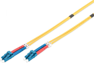 DIGITUS Fiber Optic Patch Cord, LC do LC Singlemode 09/125 µ, Duplex Length 10m