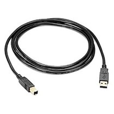 PremiumCord USB 2.0 kábel AB, 1m farba čierna