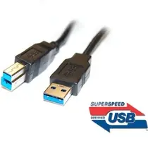 PremiumCord USB 3.0 kábel A<->B prepojovací 3m / Super-speed 5Gbps