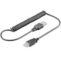 PremiumCord USB 2.0 kábel predlžovací krútený, AA, 35cm - 100cm