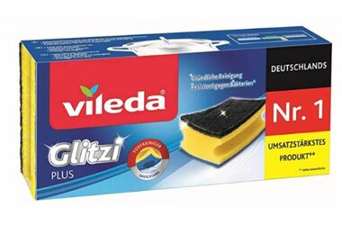 Vileda Glitzi Plus drezová hubka (3ks)
