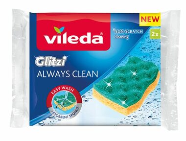 Vileda Glitzi Always Clean (2ks) / hubka na riad