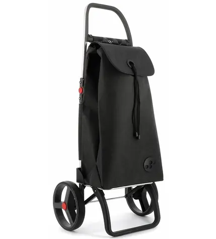 Rolser I-Max Tweed 2 Logic RSG nákupná taška na veľkých kolieskach čierna