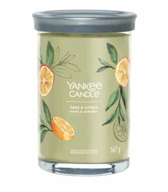 Yankee Candle Signature Sage &amp; Citrus Tumbler 567g