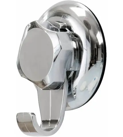 Compactor Bestlock Háčik do kúpeľne s prísavkou chrómová / Nosnosť: až 6kg / bez vŕtania