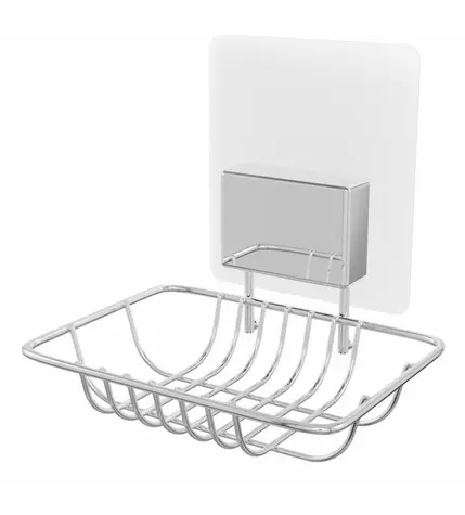 Compactor Bestlock Magic Samolepiaci držiak na mydlo chrómová / bez vŕtania