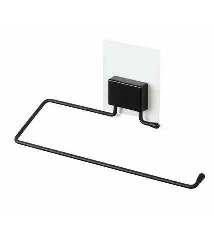 Compactor Bestlock Black Magic Malý samolepiaci držiak na uterák čierna / bez vŕtania