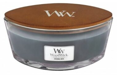 WoodWick Evening Onyx Elipsa 453.6g - sviečka loď / doba horenia: až 40 h