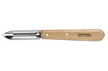 Opinel 115 škrabka na ovocie a zeleninu 6 cm / drevená rukoväť