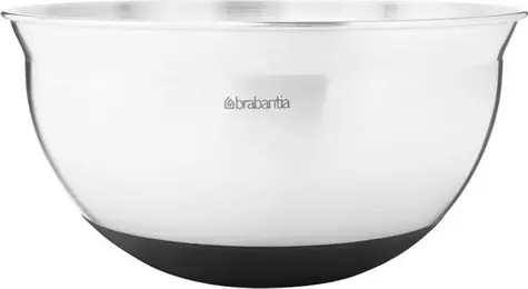 Brabantia Misa nerez oceľ/silikón strieborno-čierna 1.6 L / priemer 22 cm / výška 14 cm