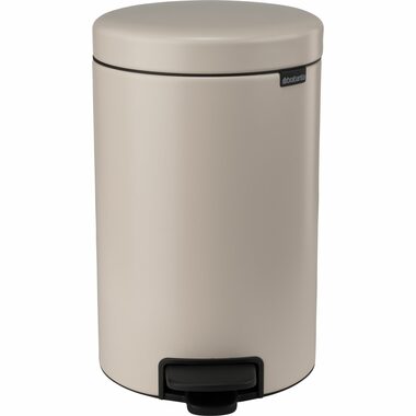 Brabantia Newicon Pedálový odpadkový kôš 12 L béžová / priemer 25.1 cm / výška 41.1 cm