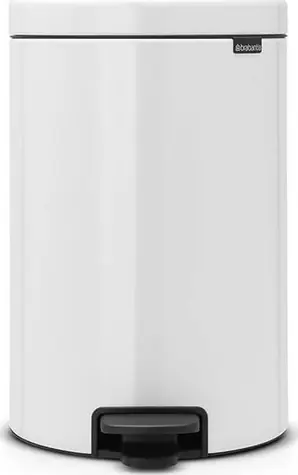 Brabantia Newicon Pedálový odpadkový kôš 20 L biela / priemer 29 cm / výška 46.7 cm