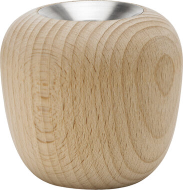 Stelton Ora svietnik 8cm z bukového dreva